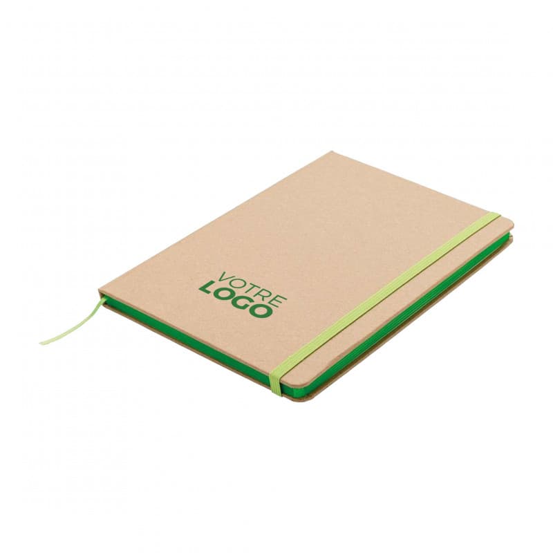 Carnet en matière recyclée Krafty - Carnets personnalisés