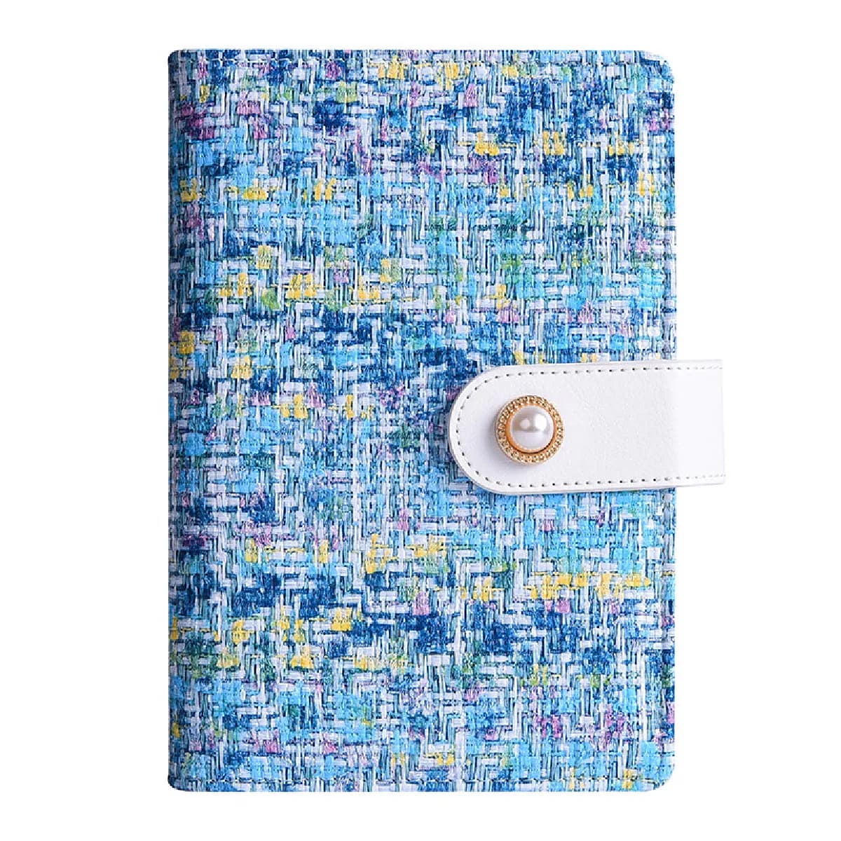 Carnet budget A6 à feuilles mobiles, style chic, avec pochette zippée, - simple,